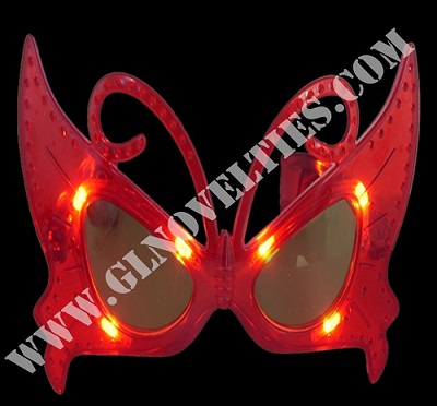 Light Up Butterfly Glasses XY-1270