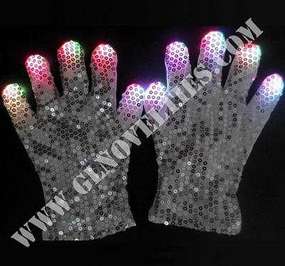 Led Sequins Gloves XY-481