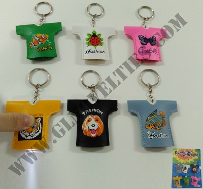 T-shirt Keychain with Light XY-2228