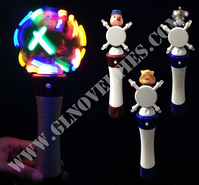 New Led Windmill Wand with doll XY-2479