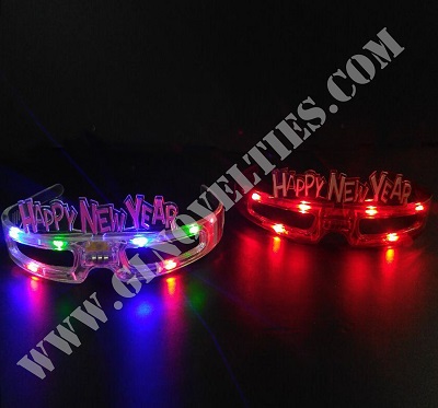 Light Up HAPPY NEW YEAR Glasses XY-1290