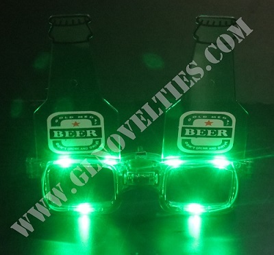 Light Up Beer Bottle Glasses XY-1278