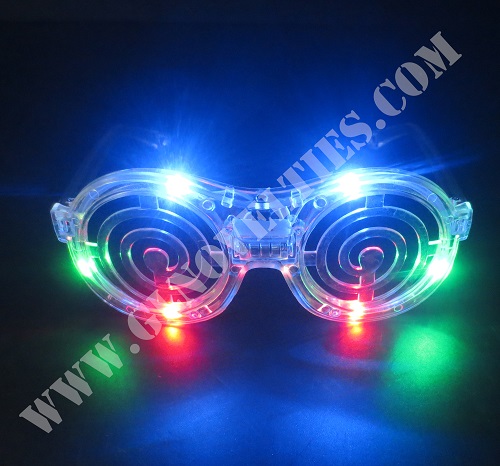 Light Up Sprial Glasses XY-1289