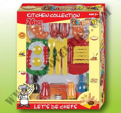 Cooking and Food Play Set 26 PCS GL-501