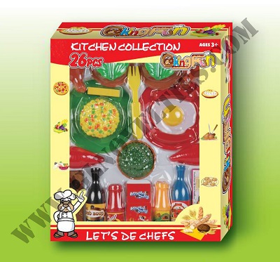 Cooking and Food Play Set 26 PCS GL-503