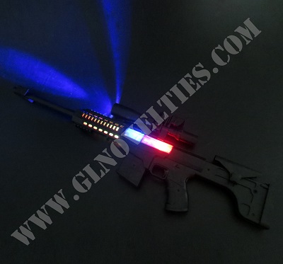 Light Up Gun with Sounds XY-2661