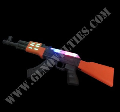 Light Up Gun with Sounds XY-2663