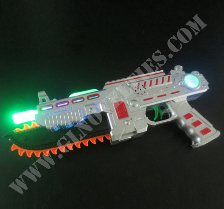 Light Up Electirc Saw Gun XY-2024
