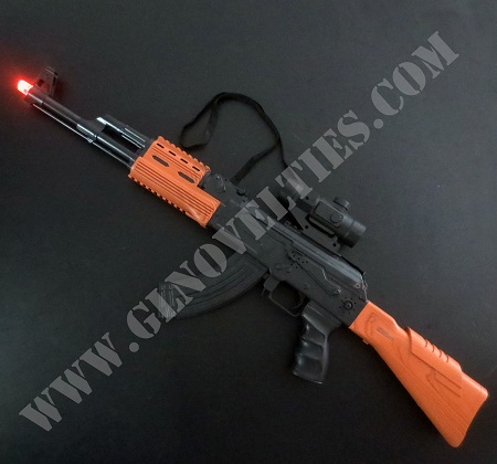 Light Up Gun with Laser XY-2328