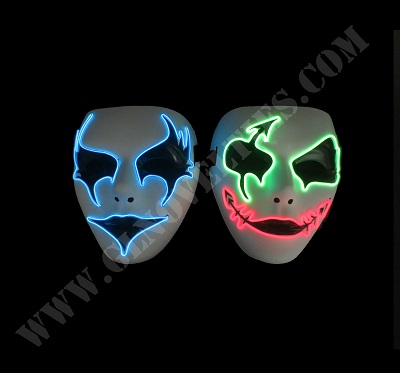 Light Up EL Wire Mask XY-2692