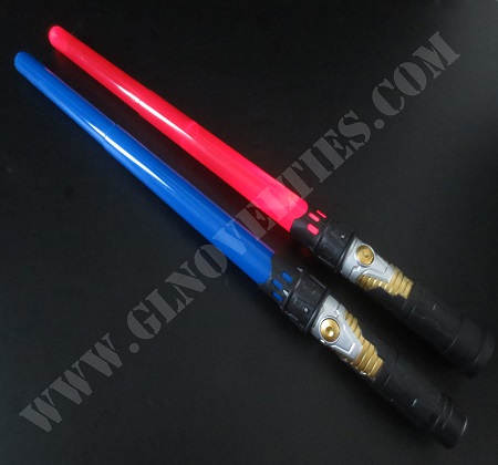 Light Up Black Double Extended Wand XY-2697