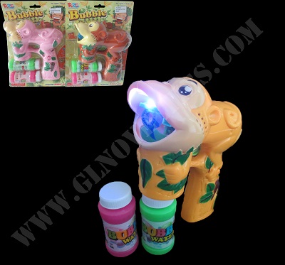 Light Up Monkey Bubble Gun XY-2715