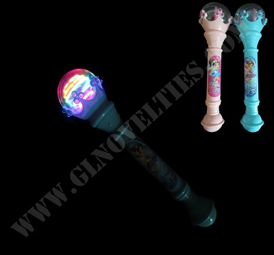 Light Up Princess Spinning Wand with Music XY-2722