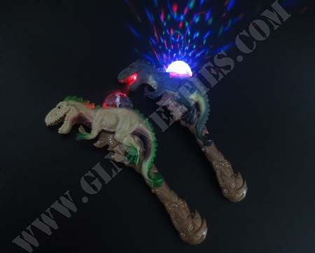 Light Up Dinosaur Wand with Music GL-1205