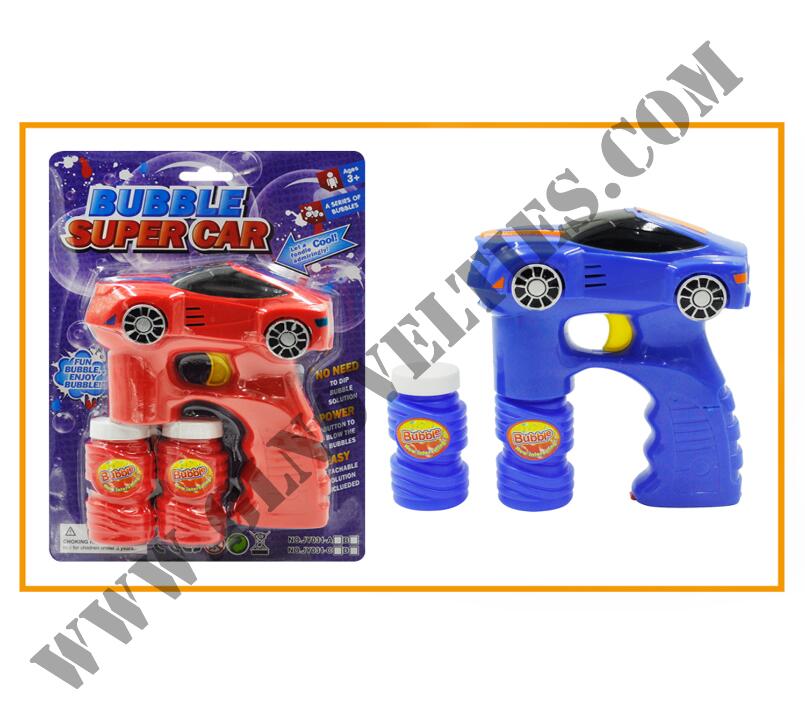 Light Up Sports Car Bubble Gun XY-4337