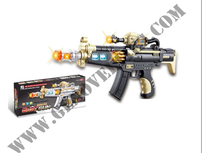 Light Up Vibration Gun XY-3327