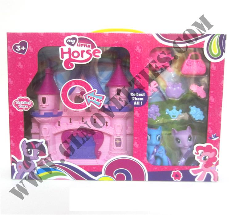 barbie pony set