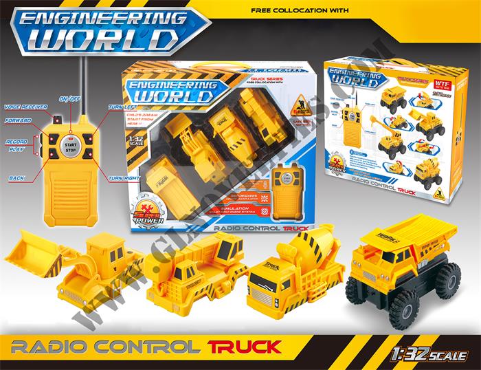 Radio Control Assemble Truck 4 In 1 Set XY-5013